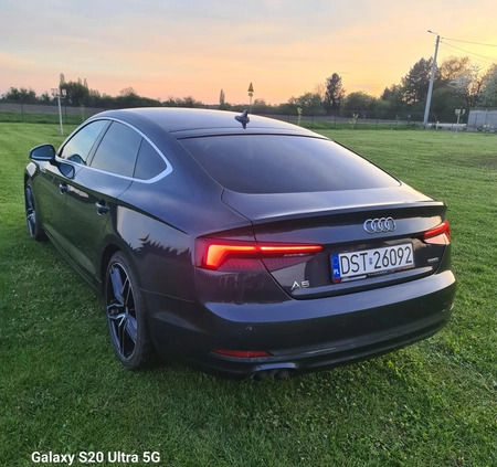 Audi A5 cena 118900 przebieg: 200800, rok produkcji 2019 z Wiązów małe 191